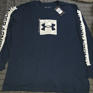 Under Armour Men's Blue Long Sleeve Tee